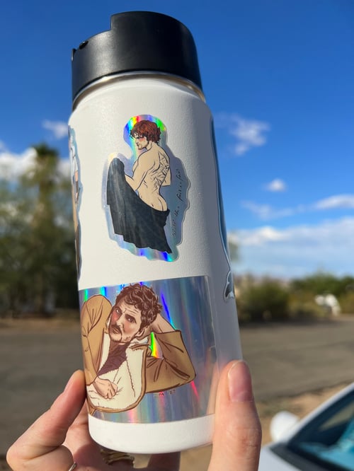 Image of Daddy Pedro Mini Bumper Sticker