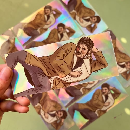 Image of Daddy Pedro Mini Bumper Sticker