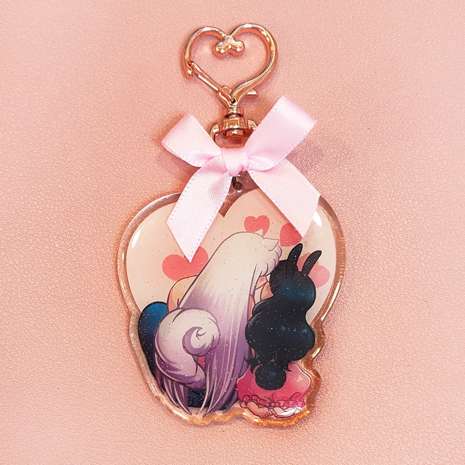 Dog & Bunny ACRYLIC CHARM