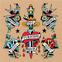 NO TURNING BACK 'THE BEAUTIFUL LIES ... THE HORRIBLE TRUTH' 12-inch on TRANS RED VINYL