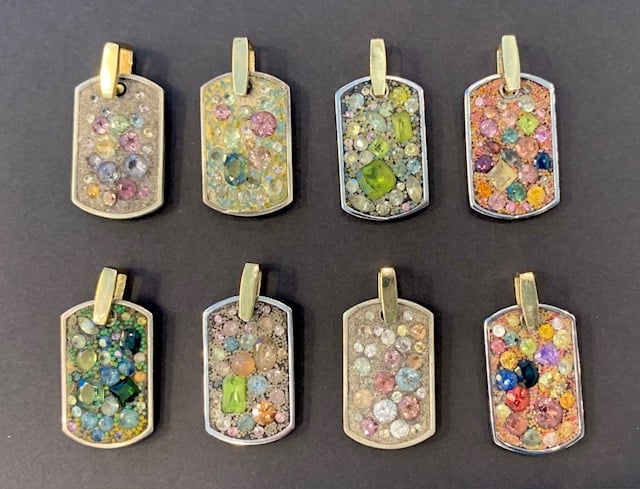 Image of Dog Tag Pendants F/W '23 Collection