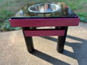 Epoxy Design Raised Pet Feeder