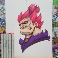 AKUMA ORIGINAL ART SIGNED