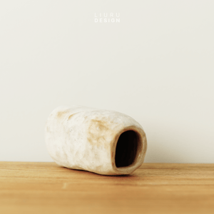 Image of White Handmade Vase