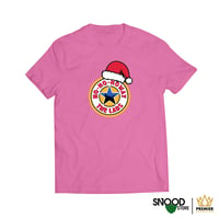 HO-HO-HOWAY THE LADS CHRISTMAS 2024 T-SHIRT - PINK