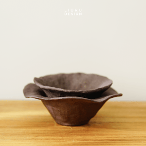 Image of Reddish brown small bowl
