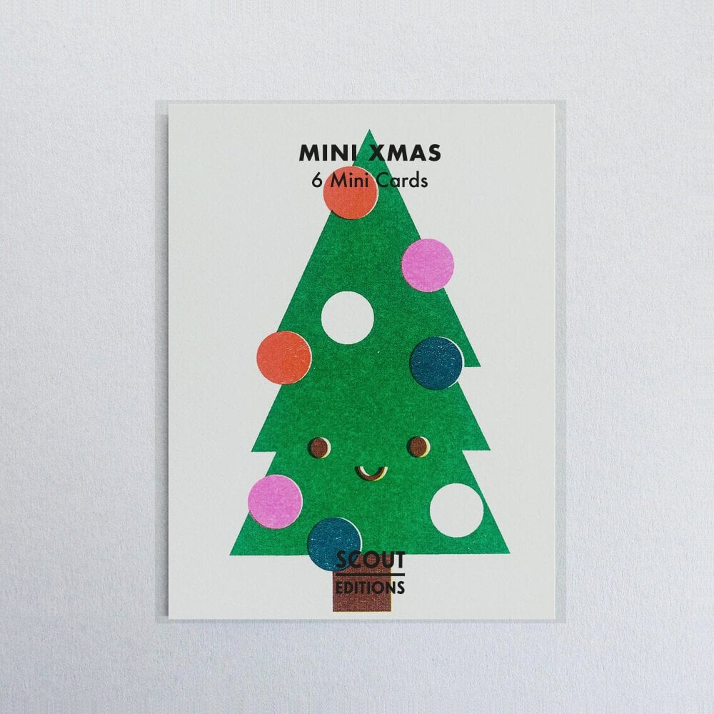 Image of Set 6 mini cartes Noël B