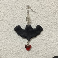 Image 2 of Bat Omens (Earrings) 