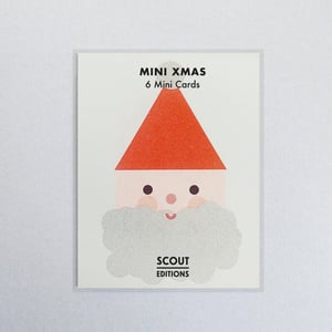 Image of Set 6 mini cartes Noël A