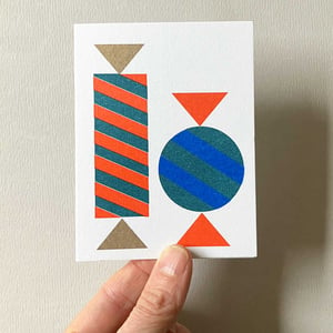 Image of Set 6 mini cartes Noël A