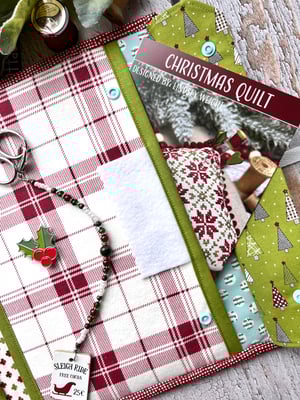 Image of The Jamie Stitch Case/15 Bobbin Pockets/Holly’s Tree Farm