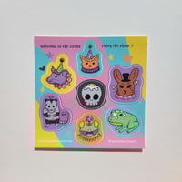 Image of Circus Animals Sticker Sheet
