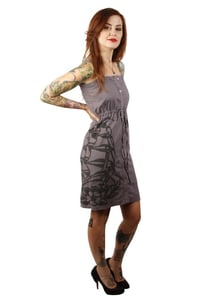 Image of Sailor Jerry: Button Down Ship Dress