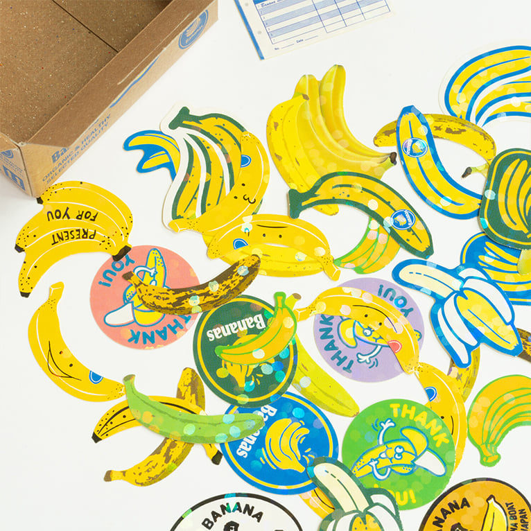 Image of Hako Seal Stickers - Banana