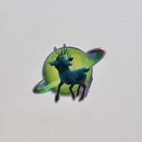 Image of Nature is Not Healing Holographic Sticker