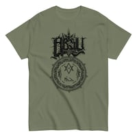 Image 4 of ABSU - CACHET OF TARA T-SHIRT (GREY CHARCOAL, DARK HEATHER, RED, MILITARY GREEN, BROWN)