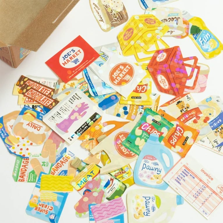 Image of Hako Seal Stickers - Grocery