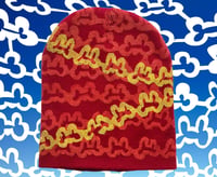 Image 1 of BUNNY LINK - RED/ORANGE