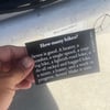 REPRINT - Bumper Sticker - How Many Bikes? 