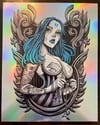 Muerte Lisa 8x10 Foil Print