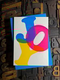 Image 3 of JOY | Christmas letterpress card