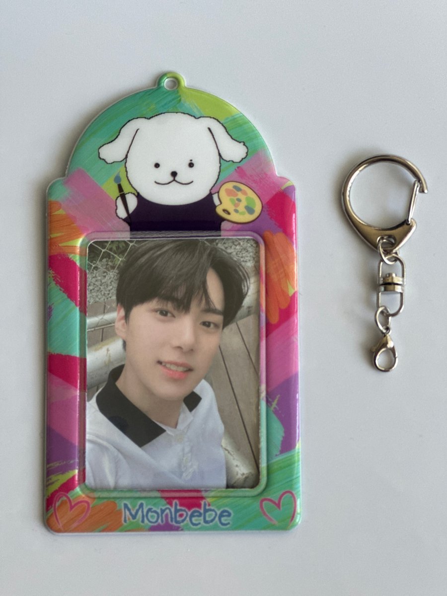 Minhyuk's Meongko PVC Photocard Holder (Character Ver. - The Painter ...