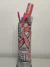 20oz Cancer Awareness Tumbler & Custom Lid