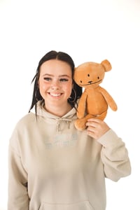 Image 1 of Childs Play. Cream Block Hoodie