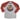 Team Meat T-Bone Logo Unisex Baseball Shirt - Vintage Red & Heathered White