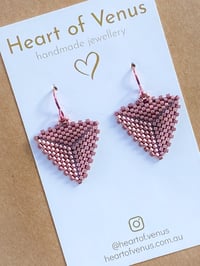 Delica Earrings - Pink Blush