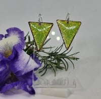 Image 2 of Enamel Earrings - The Crackles (EJ082)