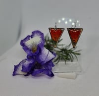 Image 3 of Enamel Earrings - The Crackles (EJ083)