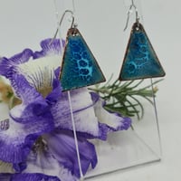 Image 4 of Enamel Earrings - The Crackles (EJ084)