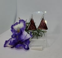 Image 3 of Enamel Earrings - The Crackles (EJSO085)