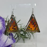 Image 4 of Enamel Earrings - The Crackles (EJ086)