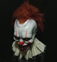 Image 2 of Pennywise It Clown Monster Deluxe latex Mask 