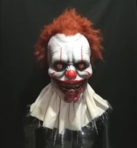 Image 3 of Pennywise It Clown Monster Deluxe latex Mask 