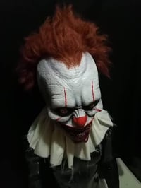 Image 4 of Pennywise It Clown Monster Deluxe latex Mask 