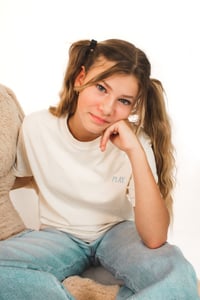 Image 1 of Athletic Play. Cream Tee