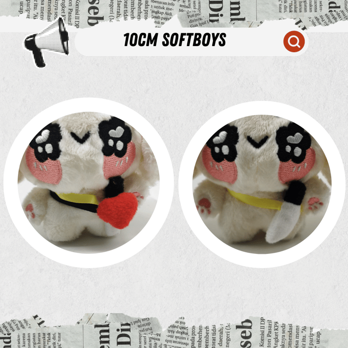Image of Plush Bag Accessories 