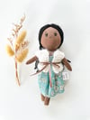 Small handmade doll - Aaliyah