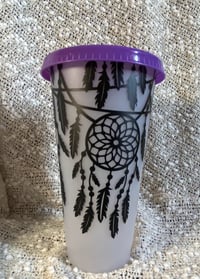 Image 1 of Color Changing Tumbler - Dream Catcher