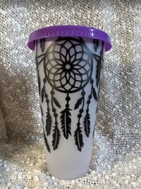 Image 2 of Color Changing Tumbler - Dream Catcher