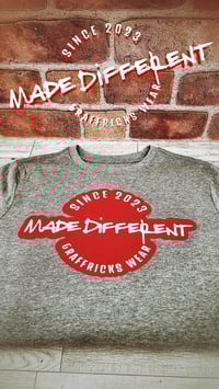 Image 2 of Made Different GraffRicks Blue Logo Tee