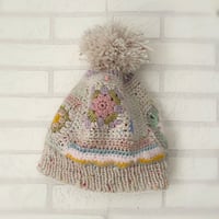 Image 1 of Gorro Lana Patchwork 