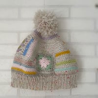 Image 2 of Gorro Lana Patchwork 