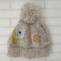 Image 4 of Gorro Lana Patchwork 