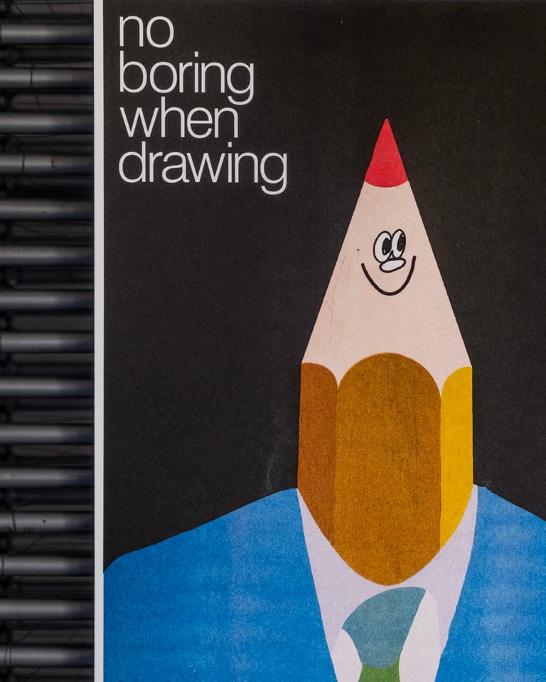 NO BORING WHEN DRAWING Image 2