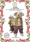 LLOYD the Lamb 16 inch sewing pattern, with full instructions UK Made