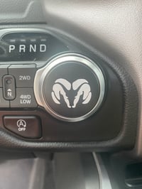 Image 2 of RAM Shift Knob Vinyl Overlays 
